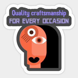 craftmanship Sticker